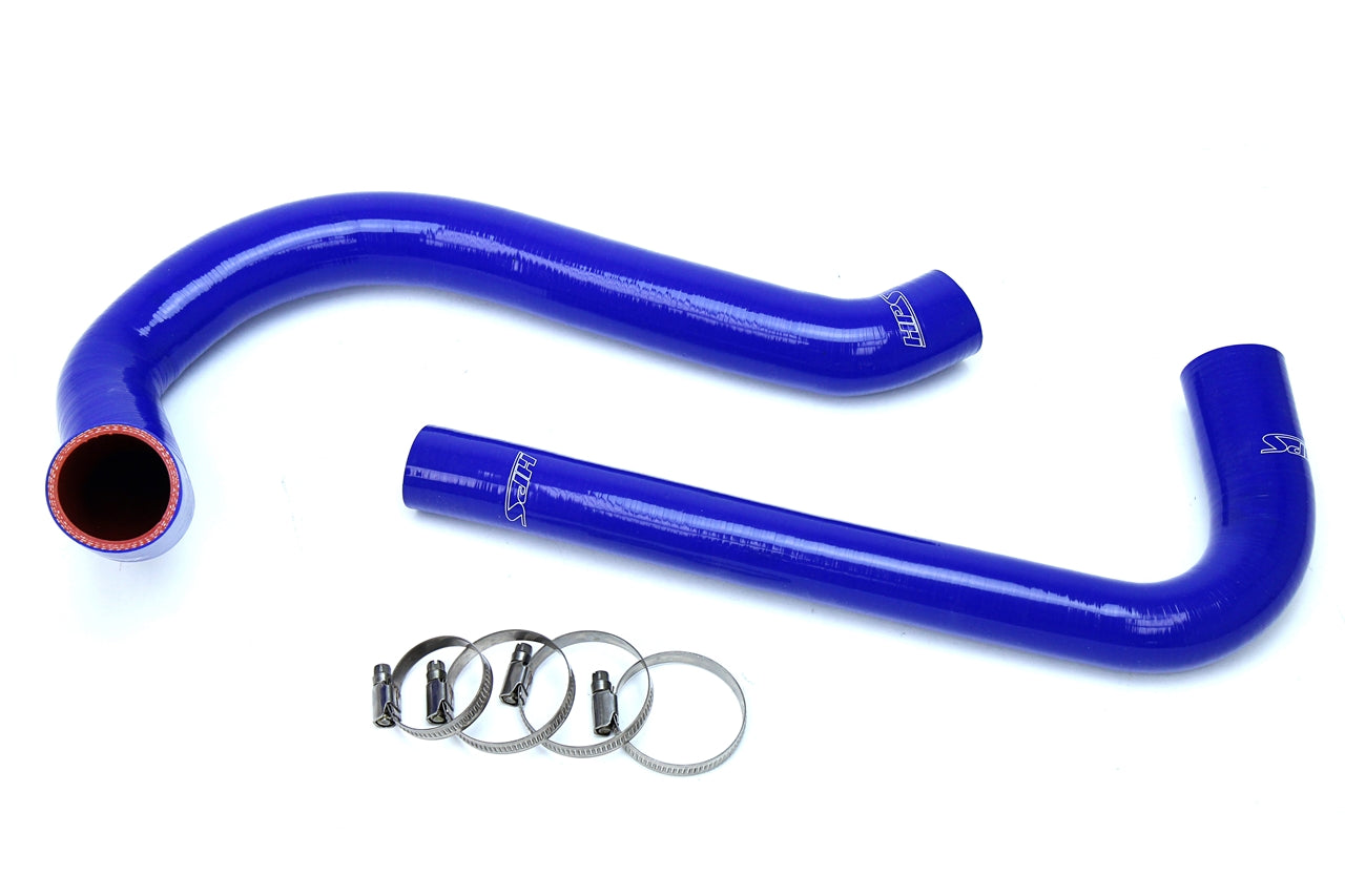 HPS Performance High Temp 3-ply Reinforced SiliconeReplace OEM Rubber Radiator Coolant Hoses 57-1627-BLUE