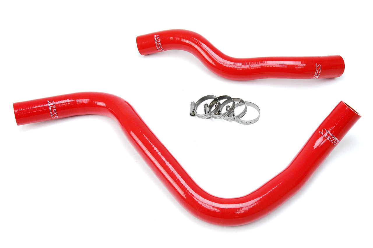 HPS Performance High Temp 3-ply Reinforced SiliconeReplace OEM Rubber Radiator Coolant Hoses 57-1662-RED