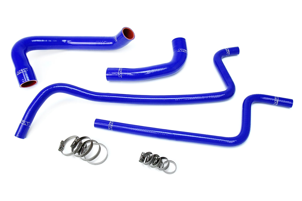 HPS Performance High Temp 3-ply Reinforced SiliconeReplace Rubber Radiator Heater Coolant Hoses 57-1689-BLUE
