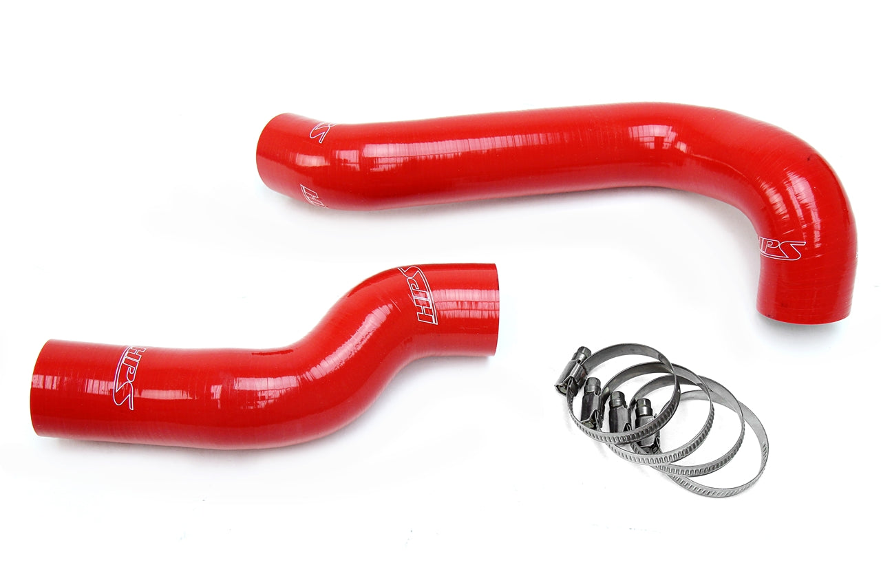 HPS Performance High Temp 3-ply Reinforced SiliconeReplace OEM Rubber Radiator Coolant Hoses 57-1698-RED