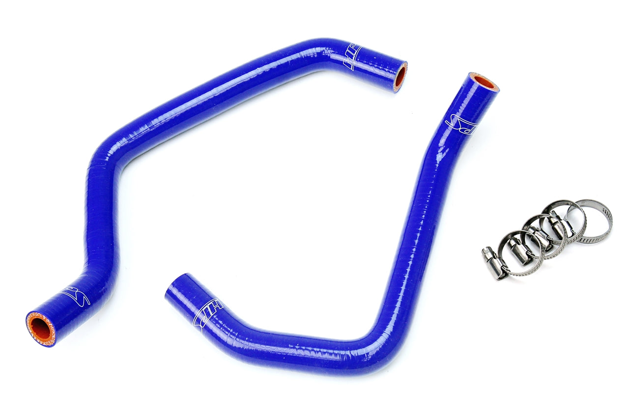 HPS Performance High Temp 3-ply Reinforced SiliconeReplace OEM Rubber Heater Coolant Hoses 57-1702-BLUE