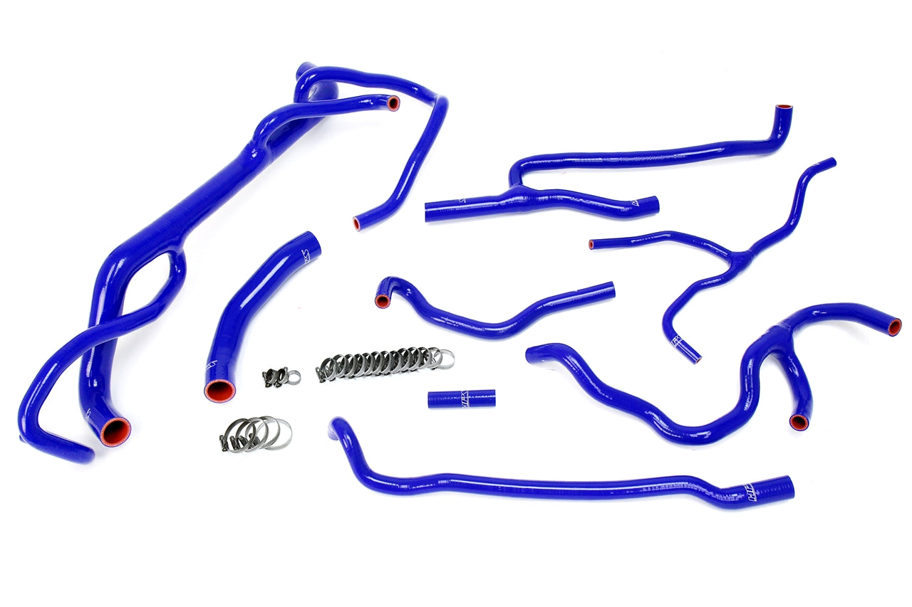 HPS Performance High Temp 3-ply Reinforced SiliconeReplace Rubber Radiator Heater Coolant Hoses 57-1707-BLUE