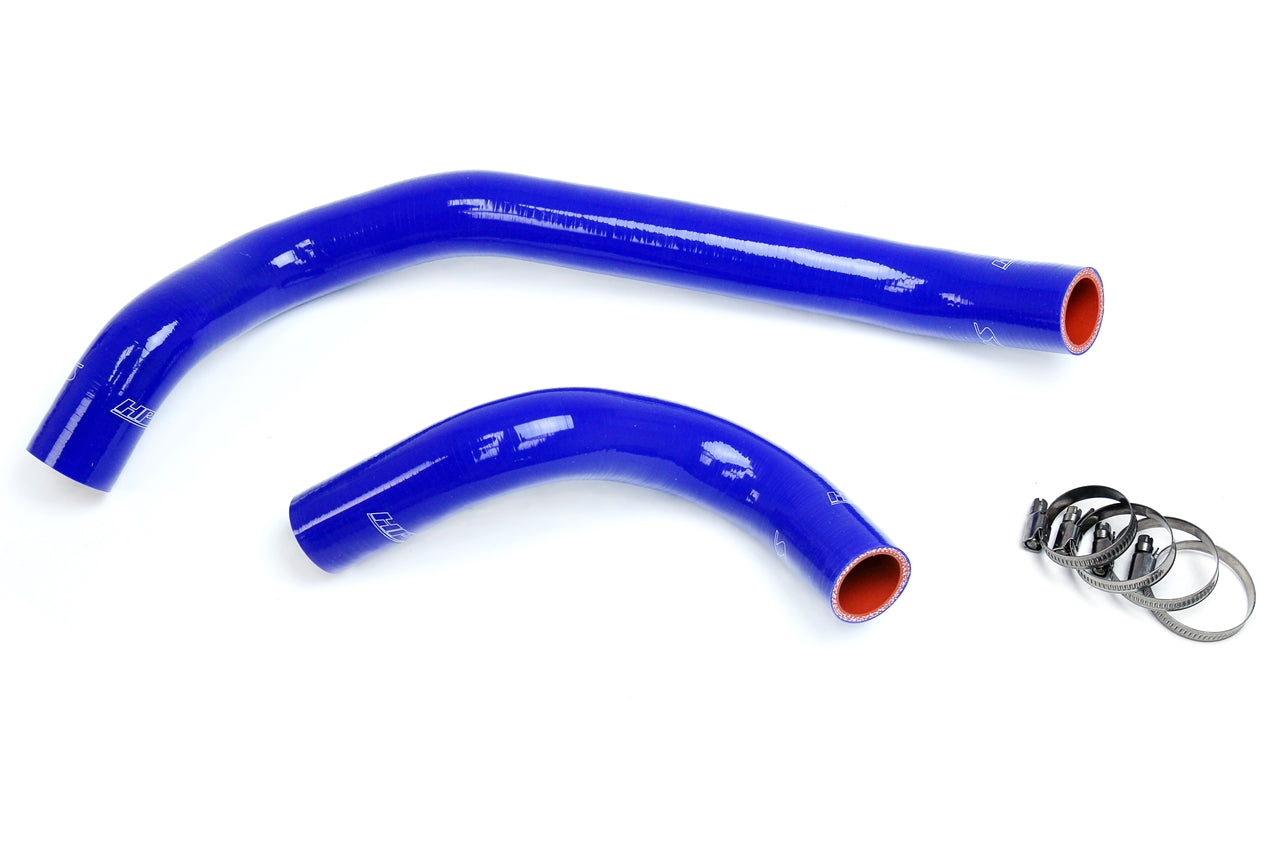 HPS Performance High Temp 3-ply Reinforced SiliconeReplace OEM Rubber Radiator Coolant Hoses 57-1730-BLUE