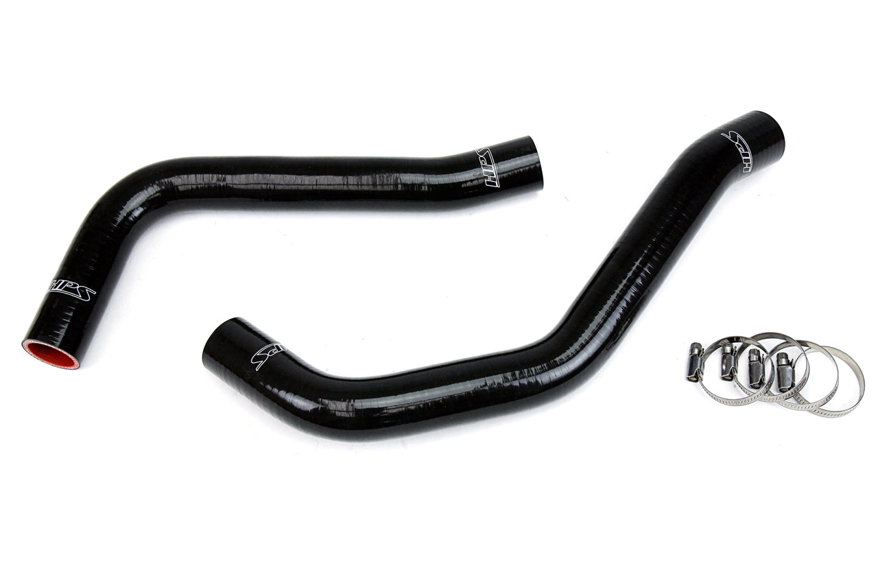 HPS Performance High Temp 3-ply Reinforced SiliconeReplace OEM Rubber Radiator Coolant Hoses 57-1784-BLK