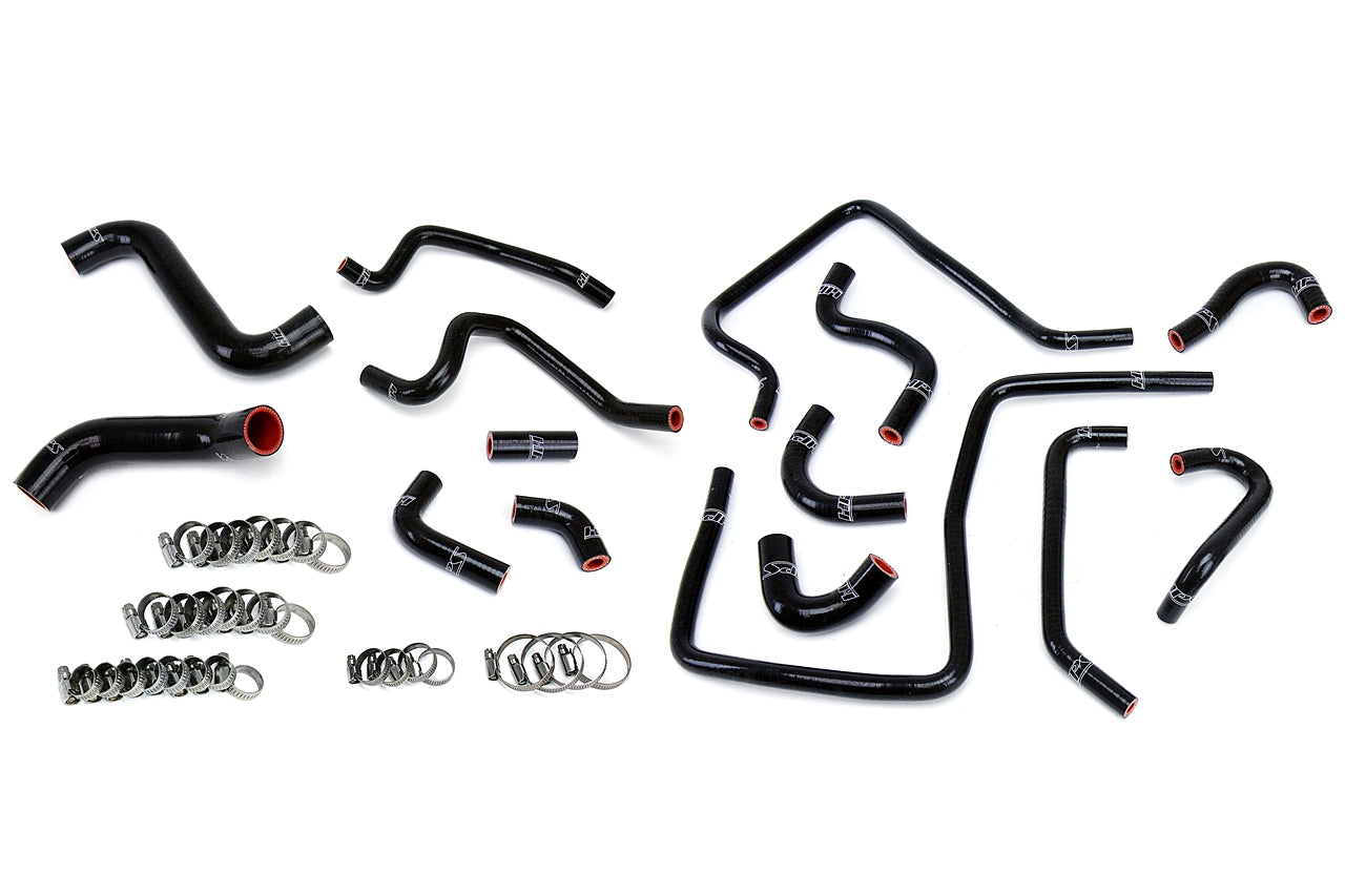 HPS Performance High Temp 3-ply Reinforced SiliconeReplace OEM Radiator Heater Ancillary Hoses 57-1812-BLK