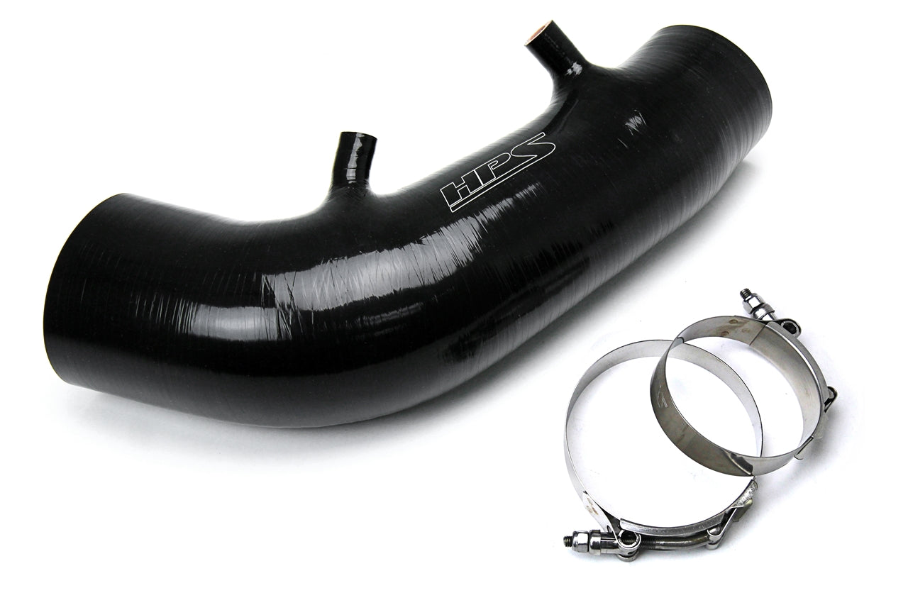 HPS Performance Replace Stock Restrictive Air Intake Improve Throttle Response No Heat Soak 57-3004-BLK