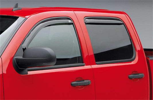 EGR - 571501 - USA Dark Smoke In Channel Style Window Visors