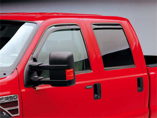 EGR - 573511 - USA Dark Smoke In Channel Style Window Visors