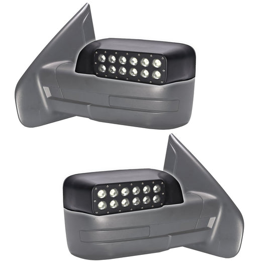 Oracle Lighting 5752-001 - ORACLE 2009-2014 Ford F150 / Raptor Off-Road Mirrors