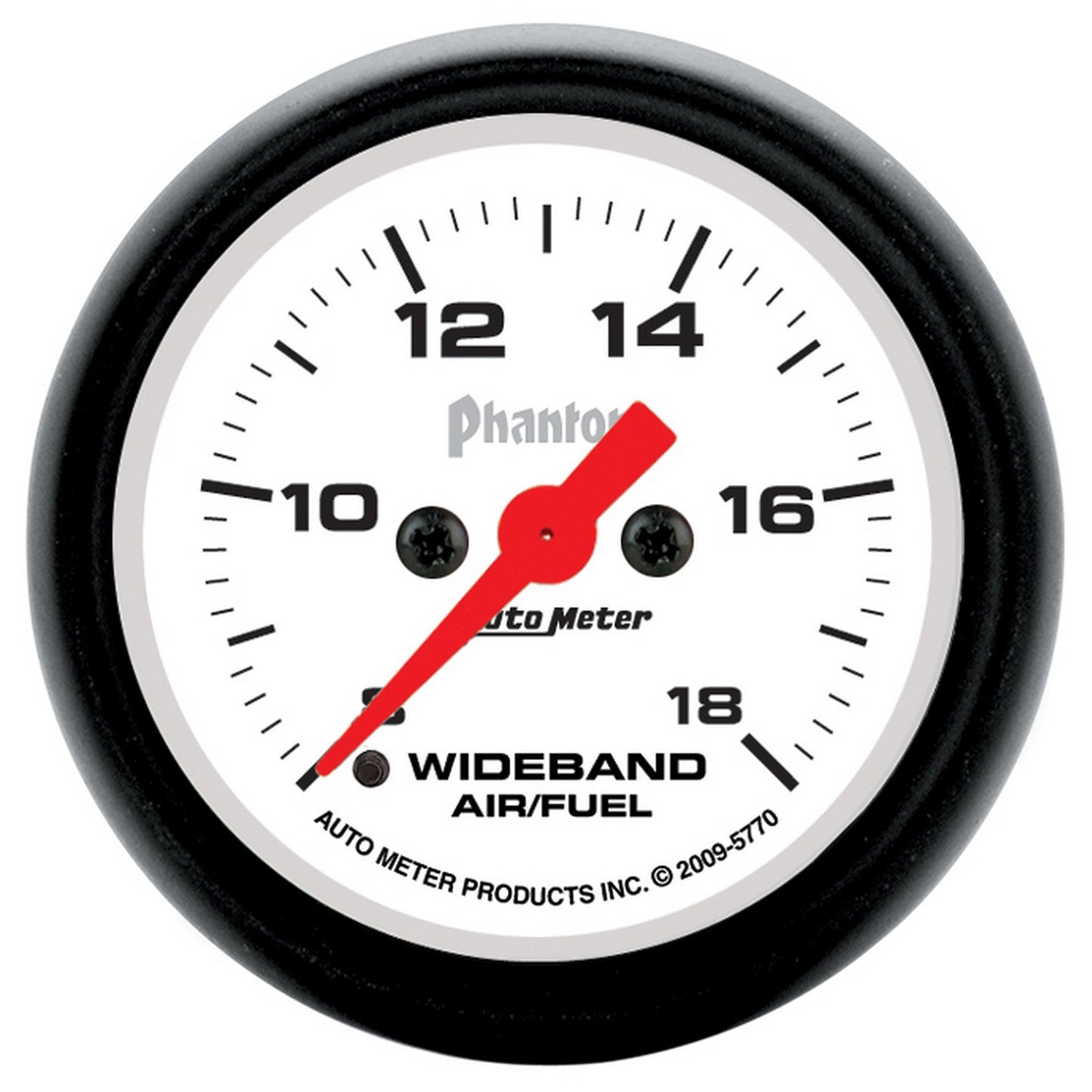 AutoMeter 2-1/16 in. WIDEBAND AIR/FUEL RATIO ANALOG 8:1-18:1 AFR PHANTOM 5770
