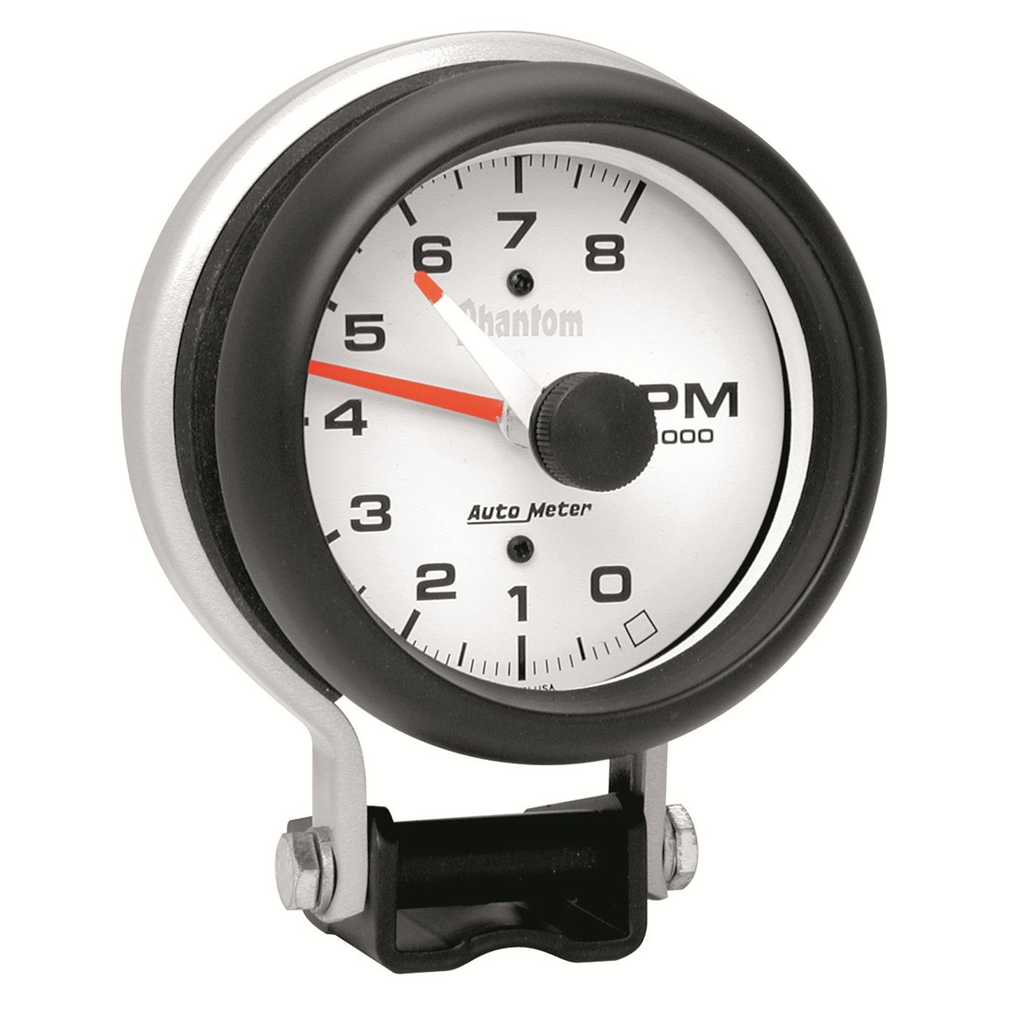 AutoMeter 3-3/4 in. PEDESTAL TACHOMETER 0-8000 RPM PHANTOM 5780