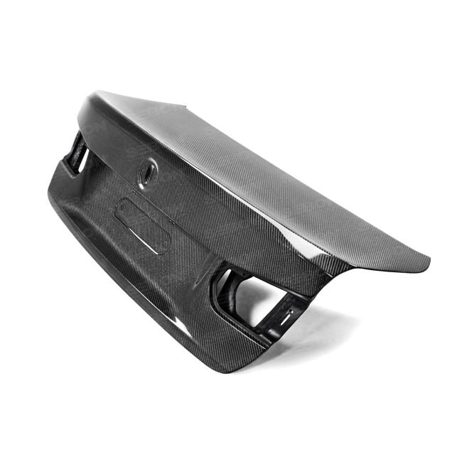 Seibon Carbon TL1213BMWF30 OEM-style carbon fiber trunk lid for 2012-2018 BMW F30 and 2014-2019 F32