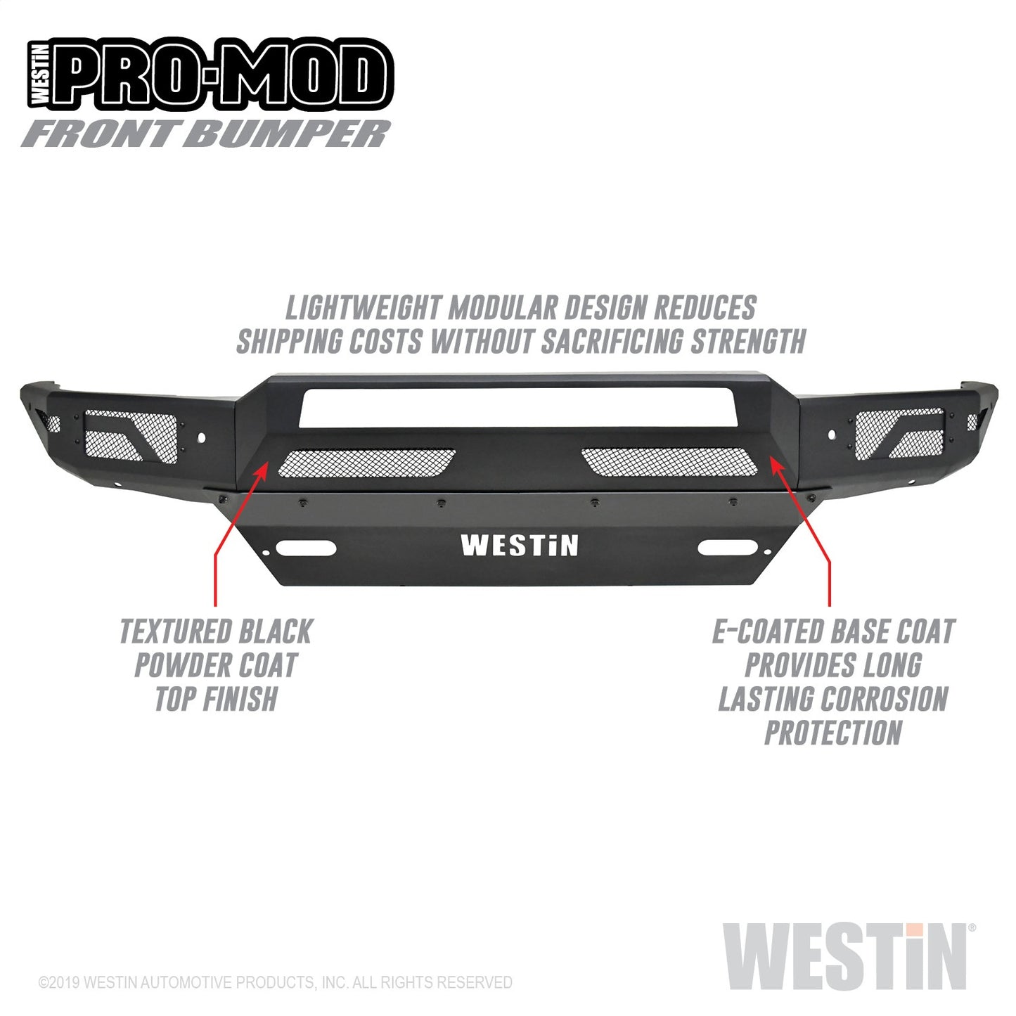 WESTIN Pro-Mod Front Bumper 58-41005
