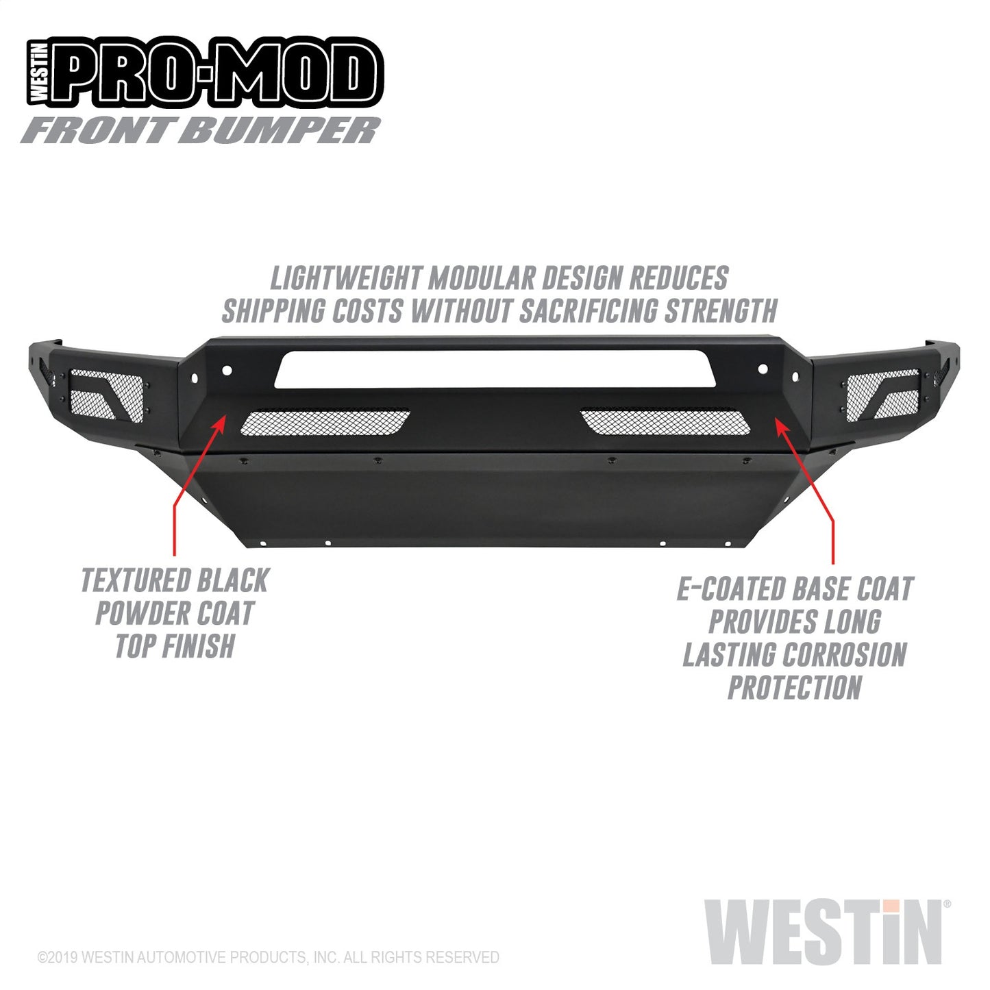 WESTIN Pro-Mod Front Bumper 58-41025