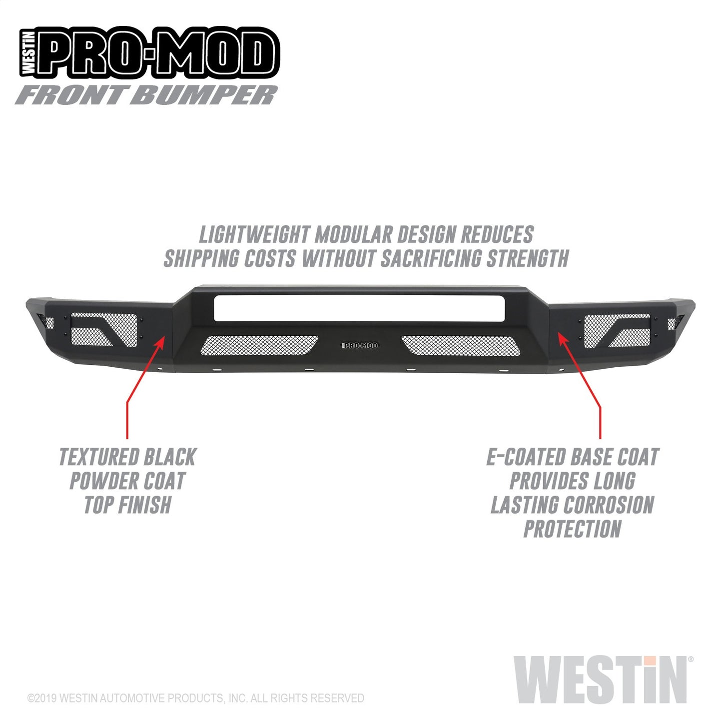WESTIN Pro-Mod Front Bumper 58-41035