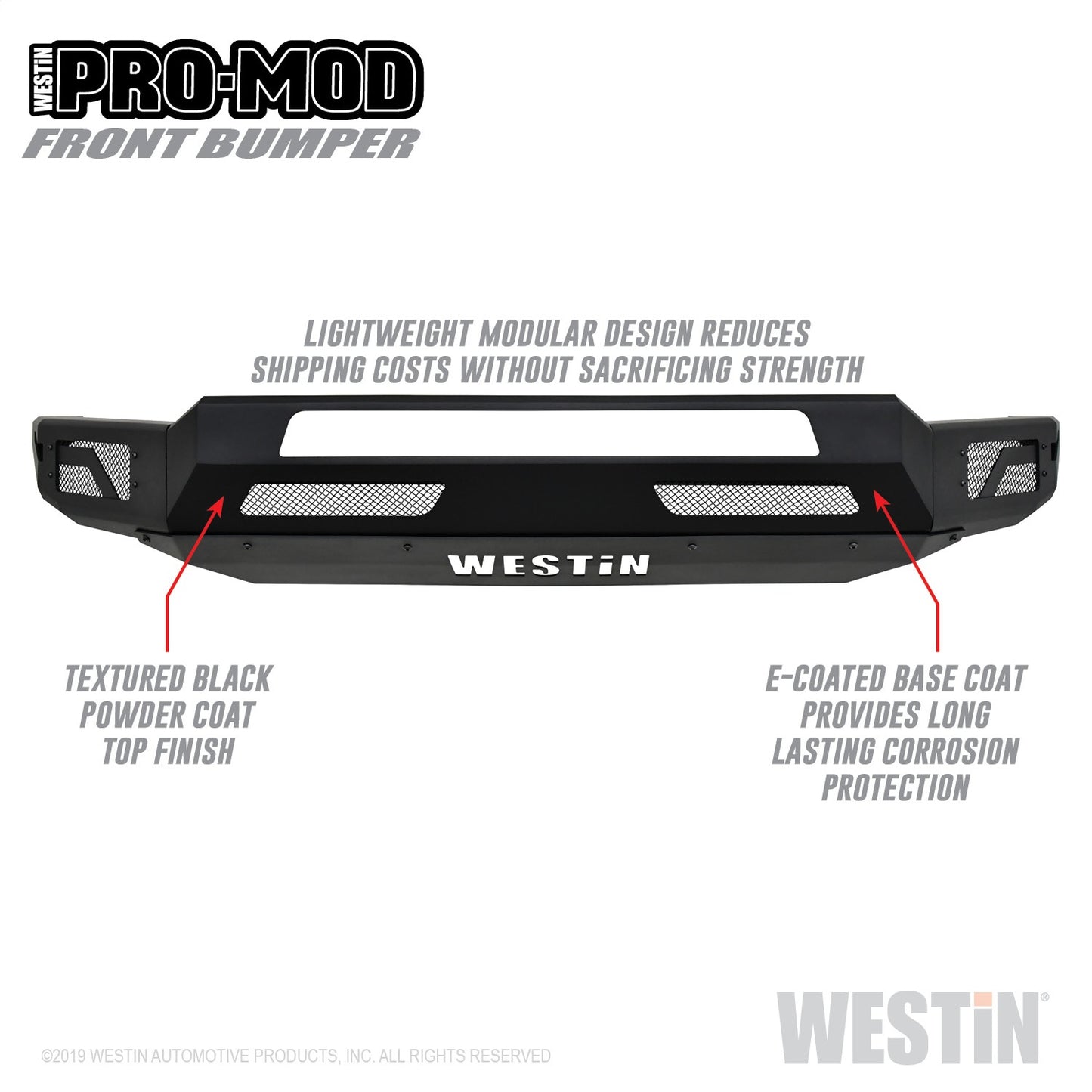 WESTIN Pro-Mod Front Bumper 58-41065