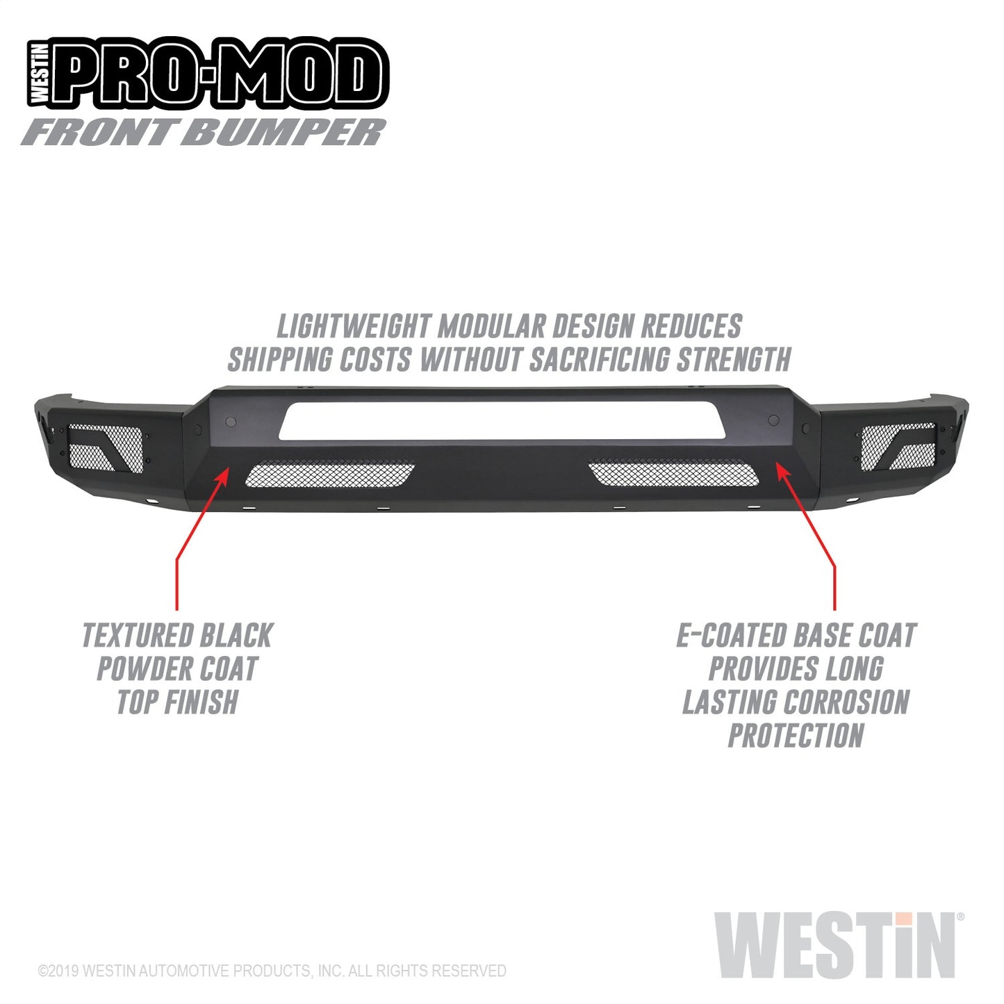 WESTIN Pro-Mod Front Bumper 58-41075