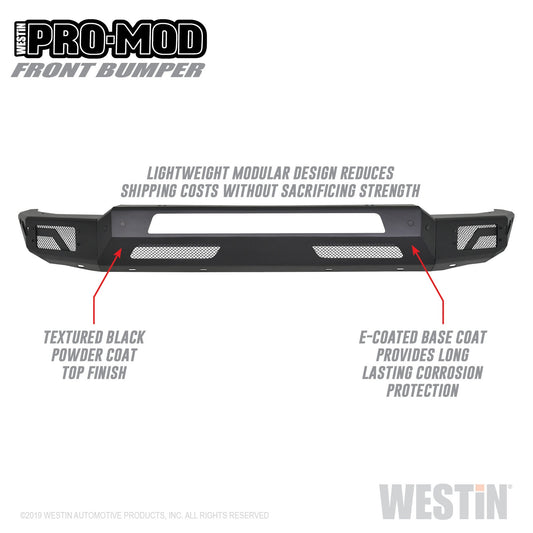 WESTIN Pro-Mod Front Bumper 58-41075