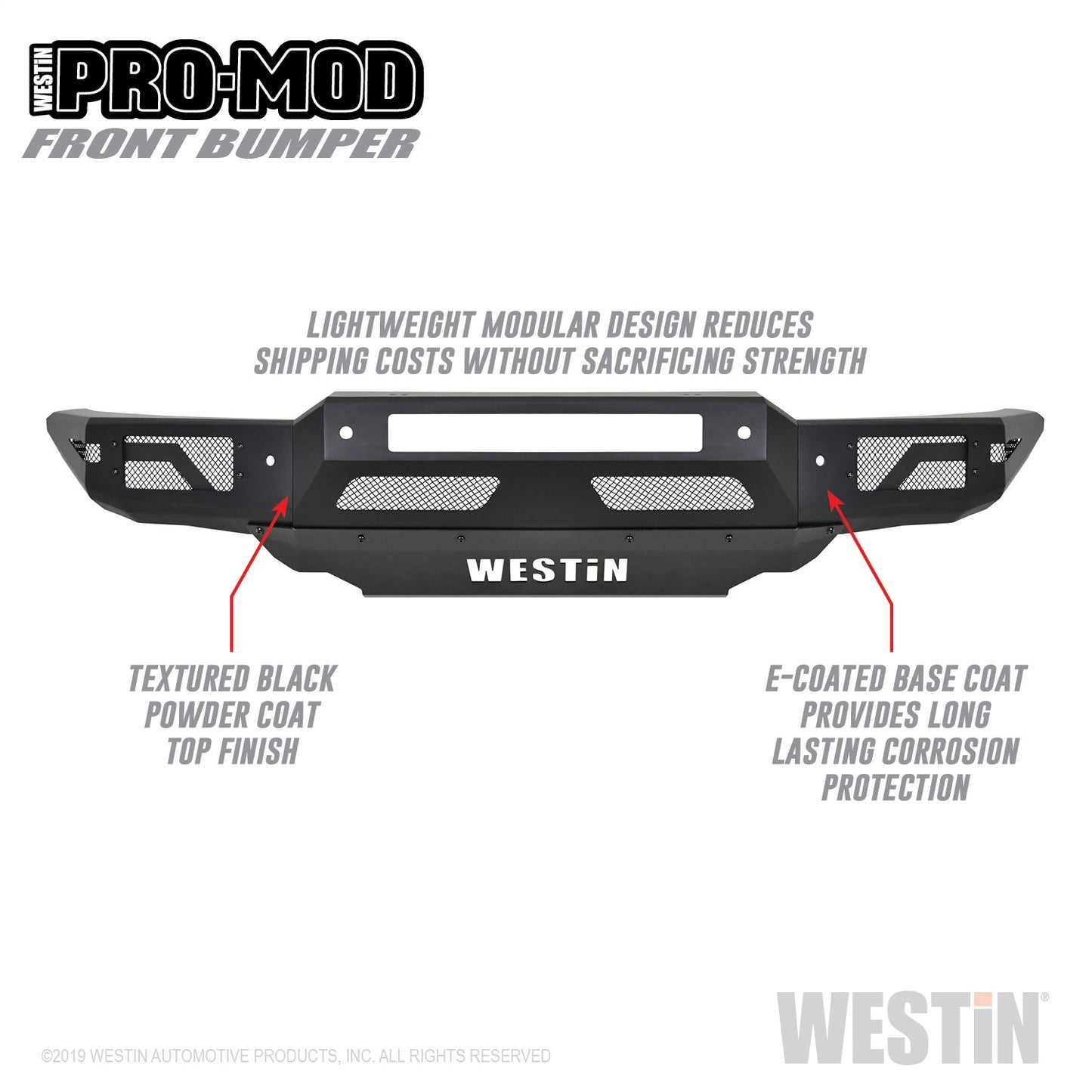 WESTIN Pro-Mod Front Bumper 58-41085