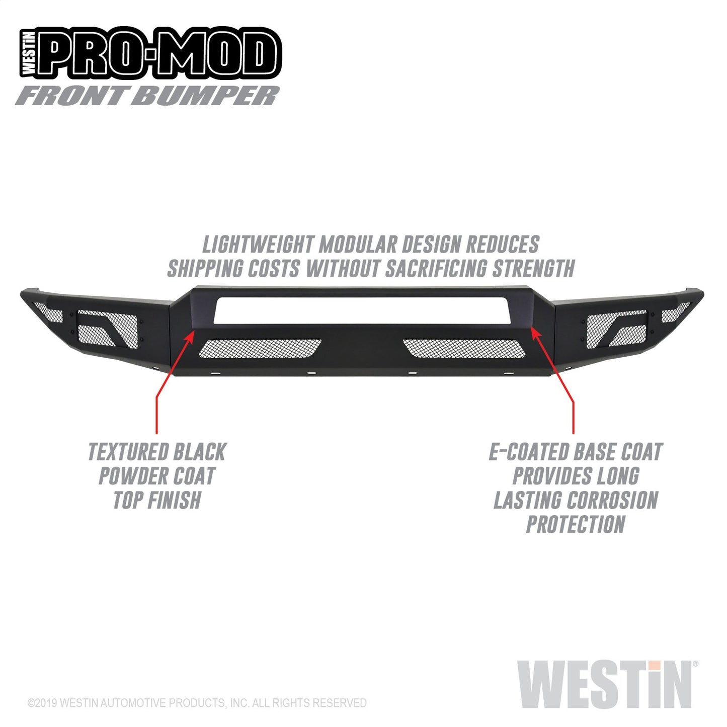 WESTIN Pro-Mod Front Bumper 58-41175