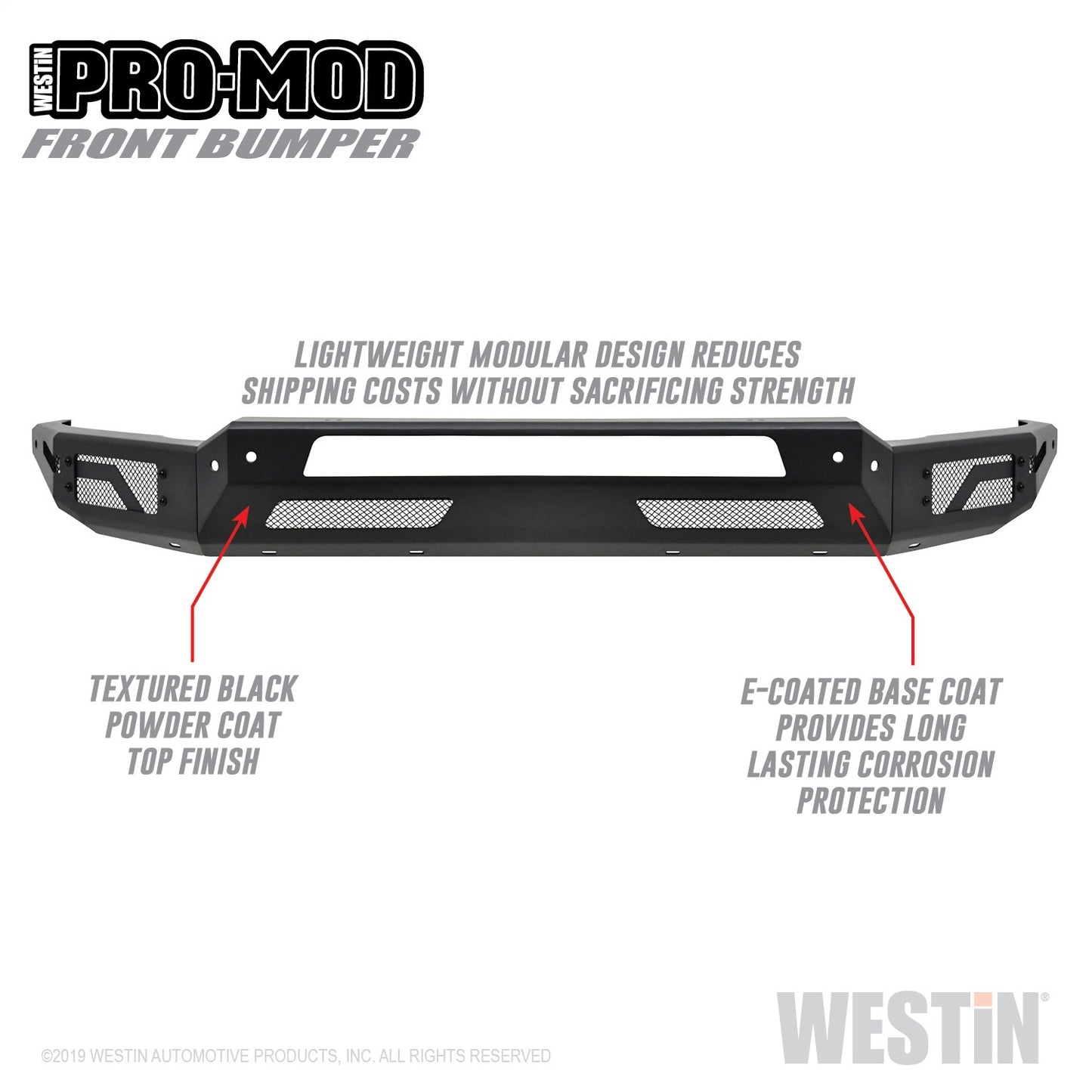 WESTIN Pro-Mod Front Bumper 58-41195