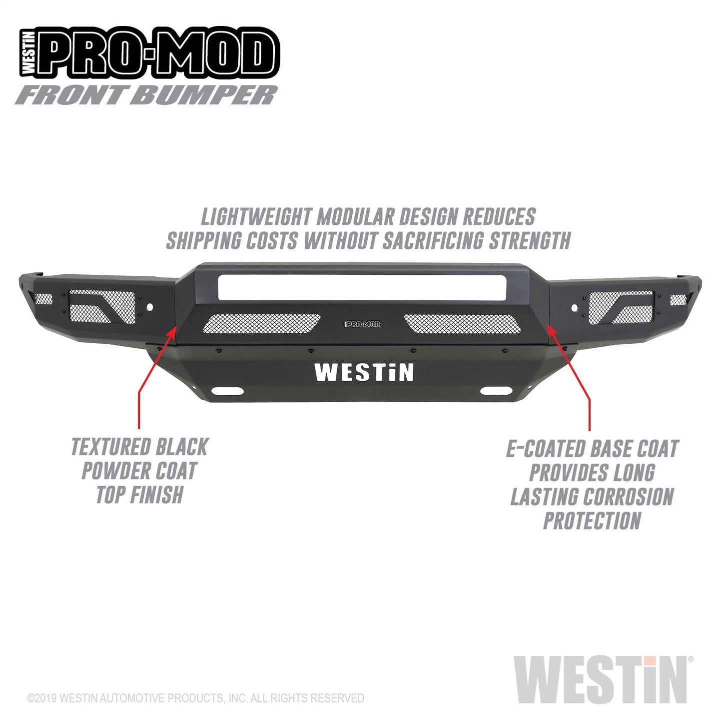 WESTIN Pro-Mod Front Bumper 58-41215