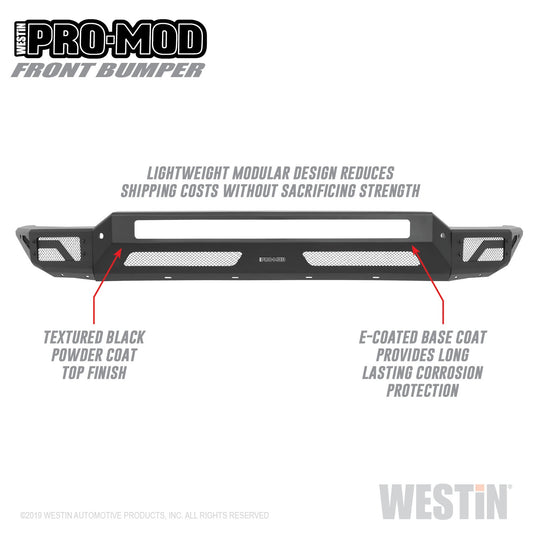 WESTIN Pro-Mod Front Bumper 58-41225