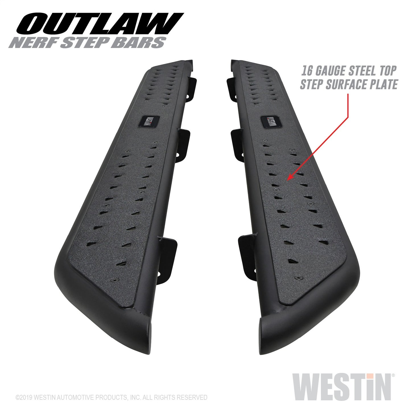 WESTIN Outlaw Nerf Step Bars 58-53565
