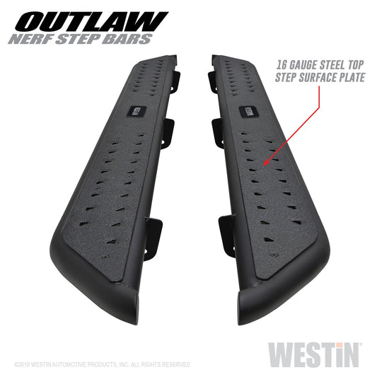 WESTIN Outlaw Nerf Step Bars 58-53565