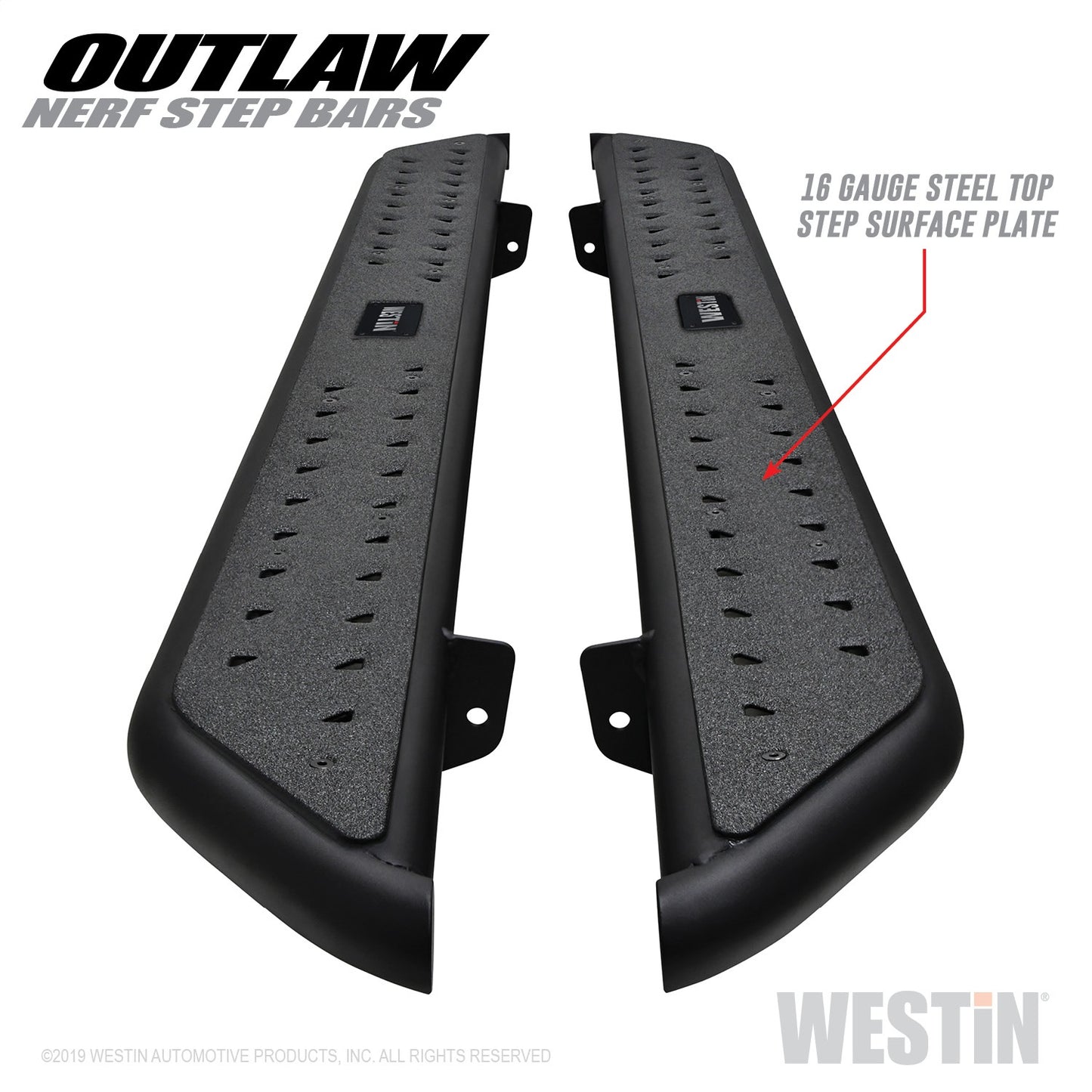 WESTIN Outlaw Nerf Step Bars 58-53935