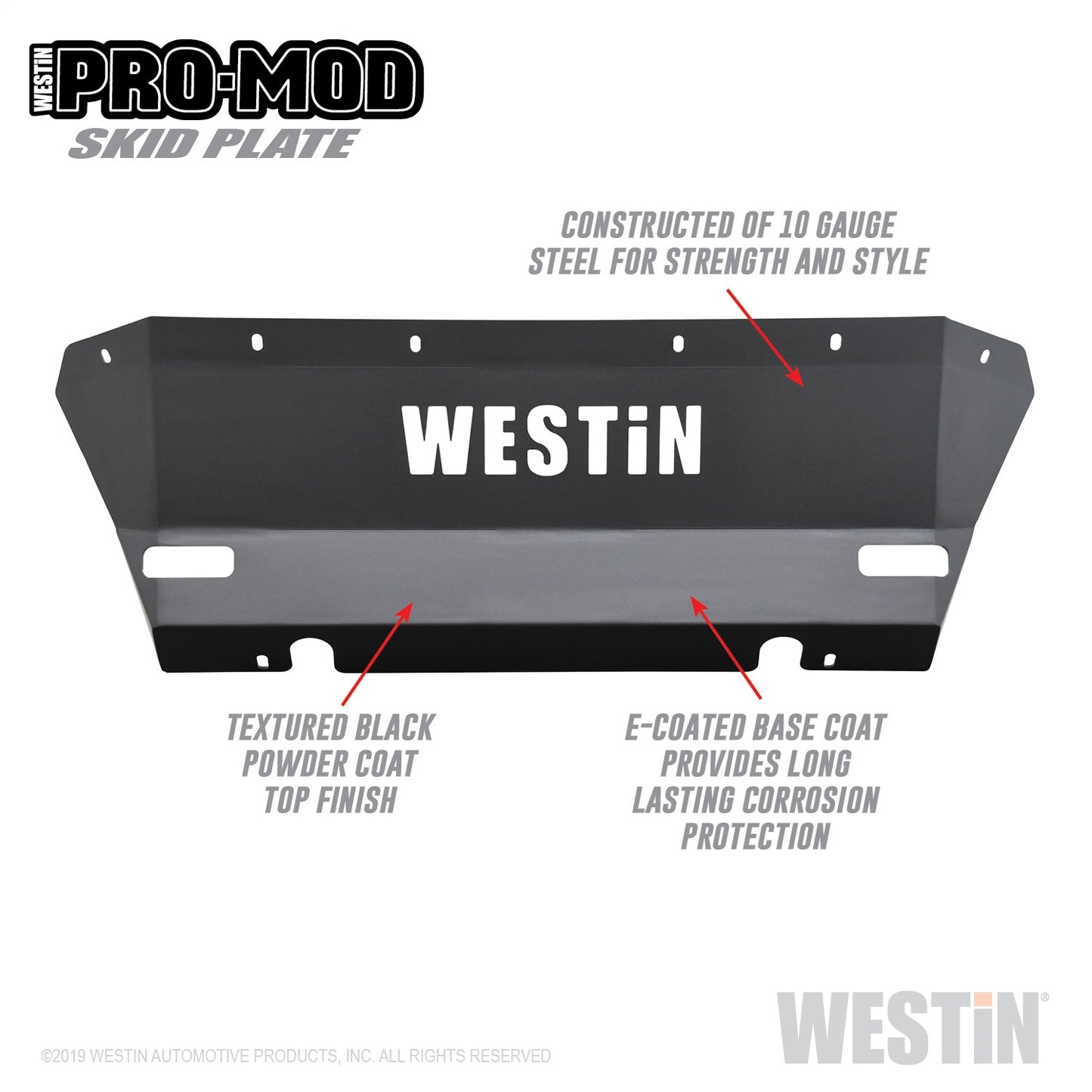 WESTIN Pro-Mod Skid Plate 58-71155