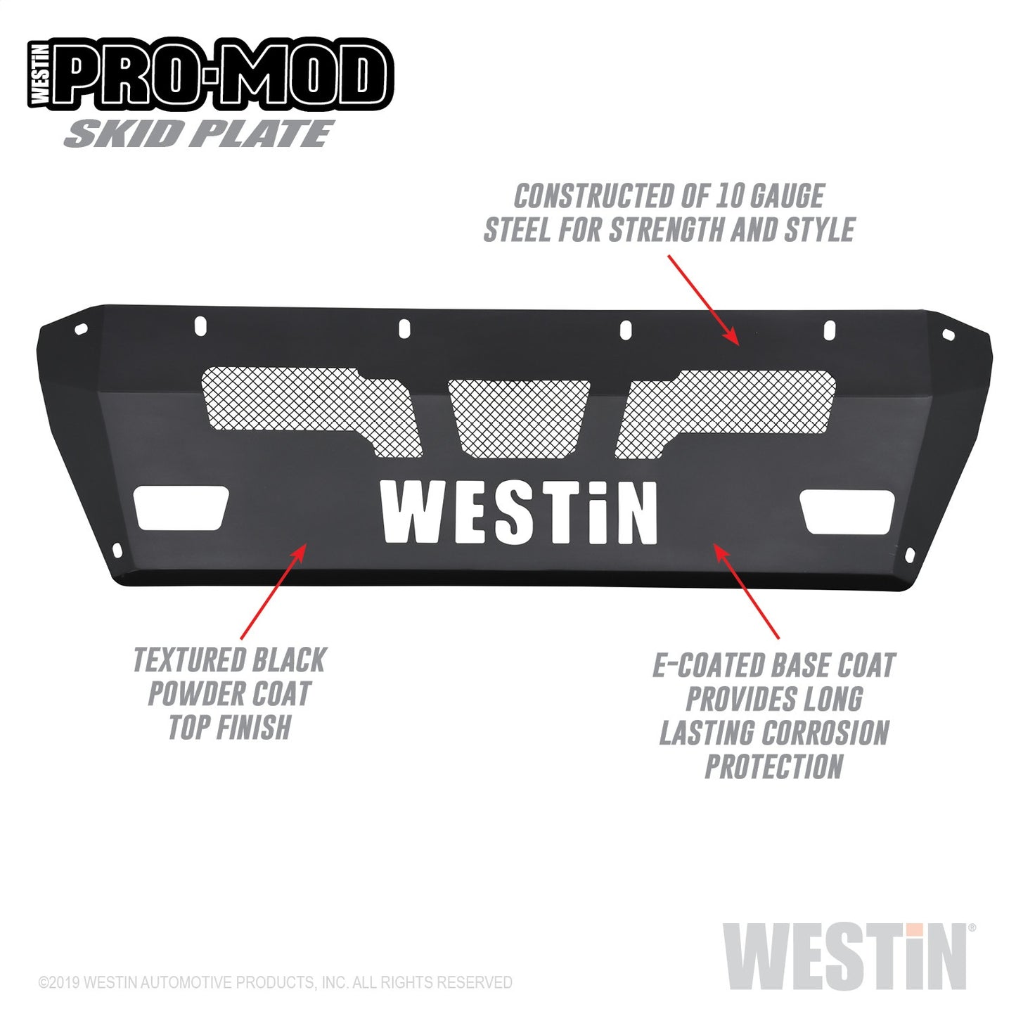 WESTIN Pro-Mod Skid Plate 58-71165