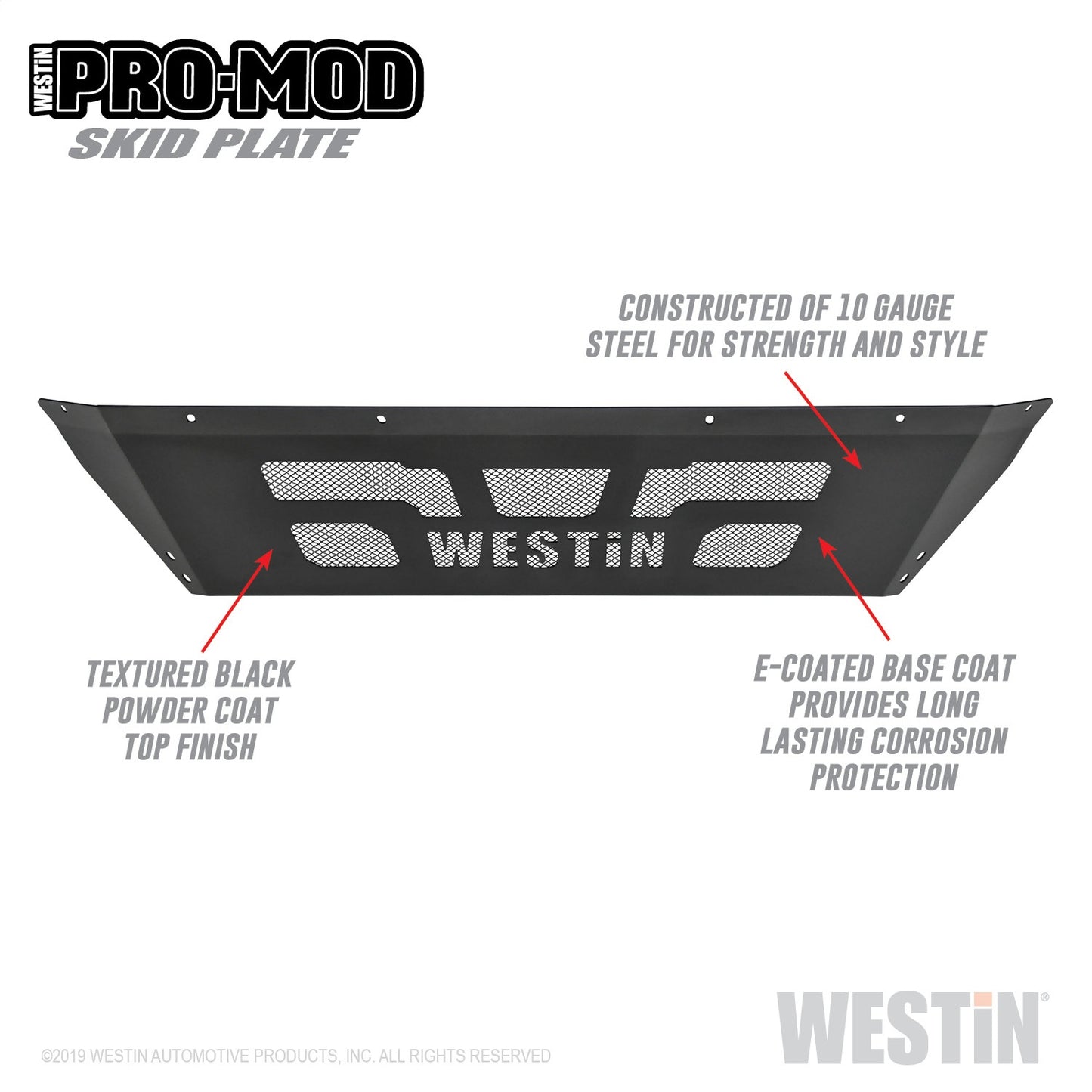 WESTIN Pro-Mod Skid Plate 58-71195