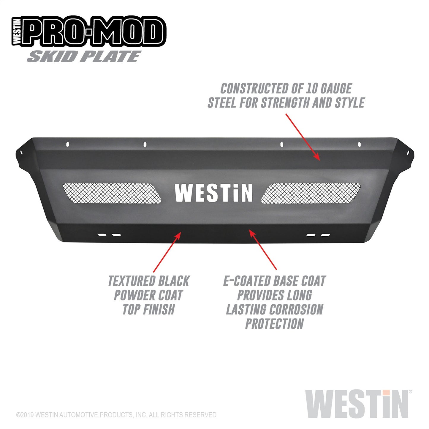 WESTIN Pro-Mod Skid Plate 58-71205