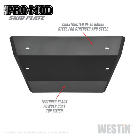 WESTIN Outlaw/Pro-Mod Skid Plate 58-71215