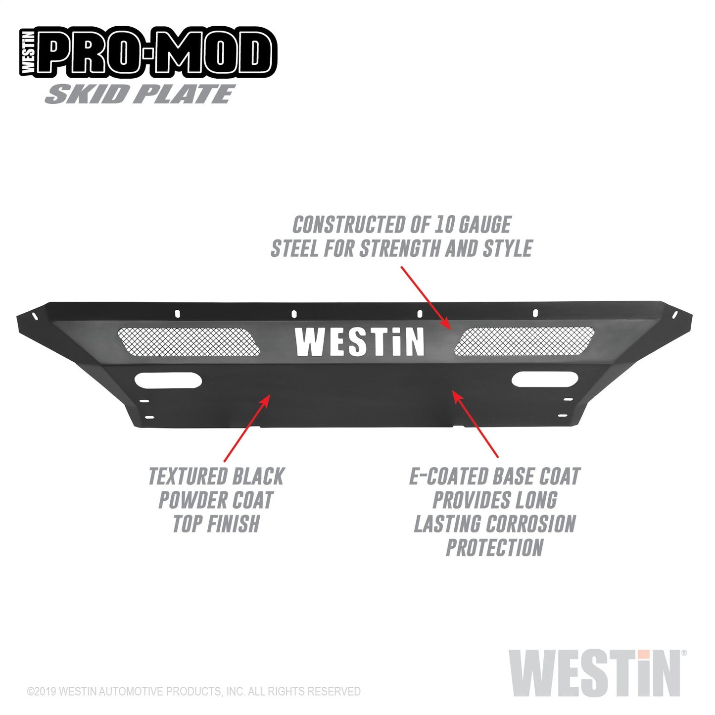 WESTIN Pro-Mod Skid Plate 58-71225