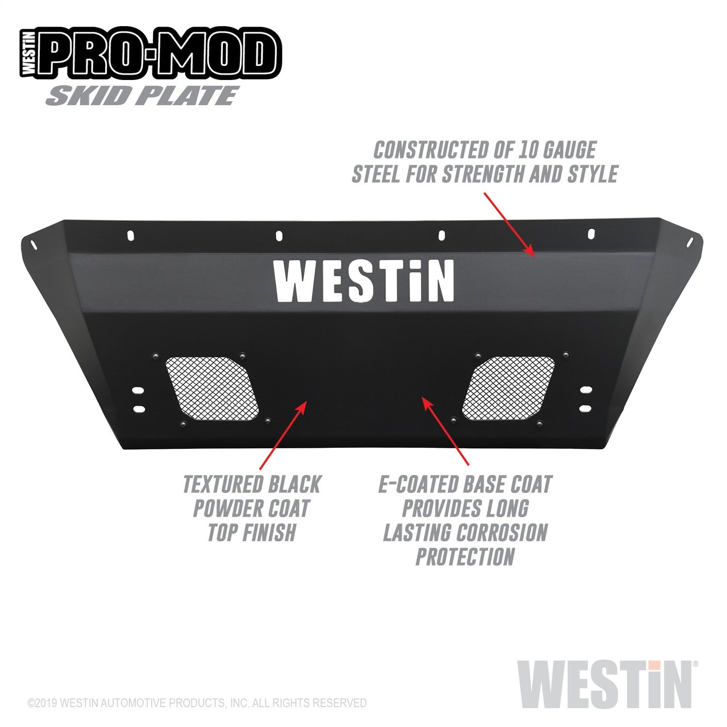 WESTIN Pro-Mod Skid Plate 58-72005
