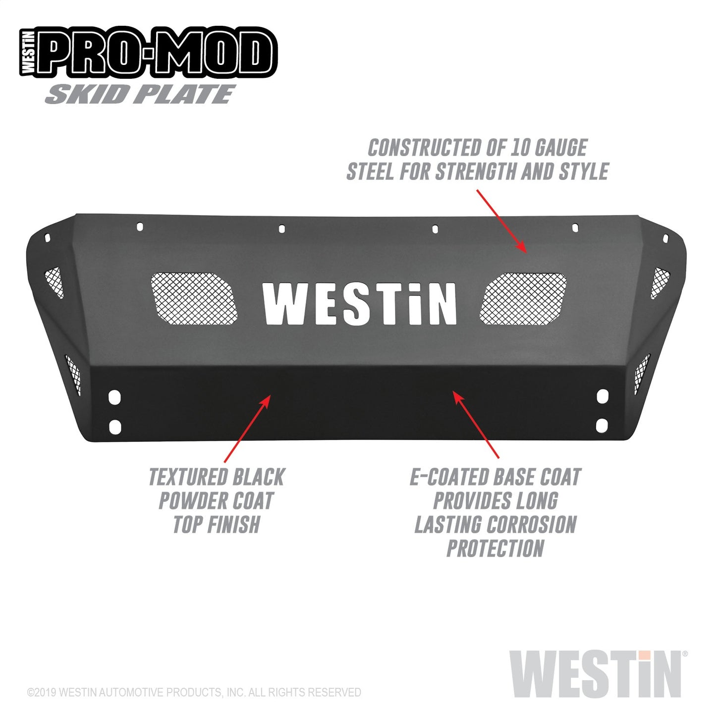 WESTIN Pro-Mod Skid Plate 58-72015
