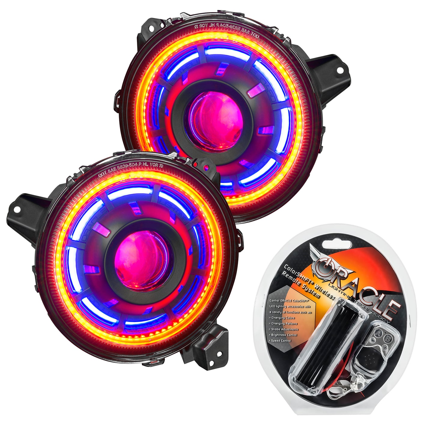 Oracle Lighting 5839-330 - Oculus ColorSHIFT Bi-LED Projector Headlights