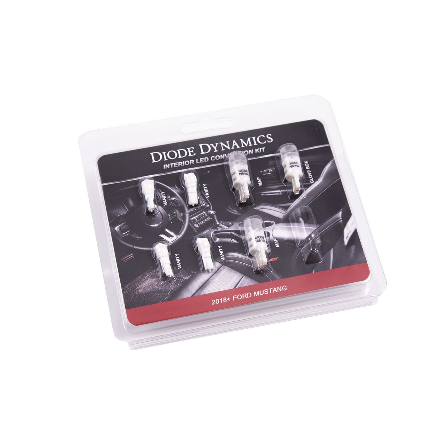 Diode Dynamics - DD0360 - 2018 Mustang Interior Kit - Stage 2 (Cool White)