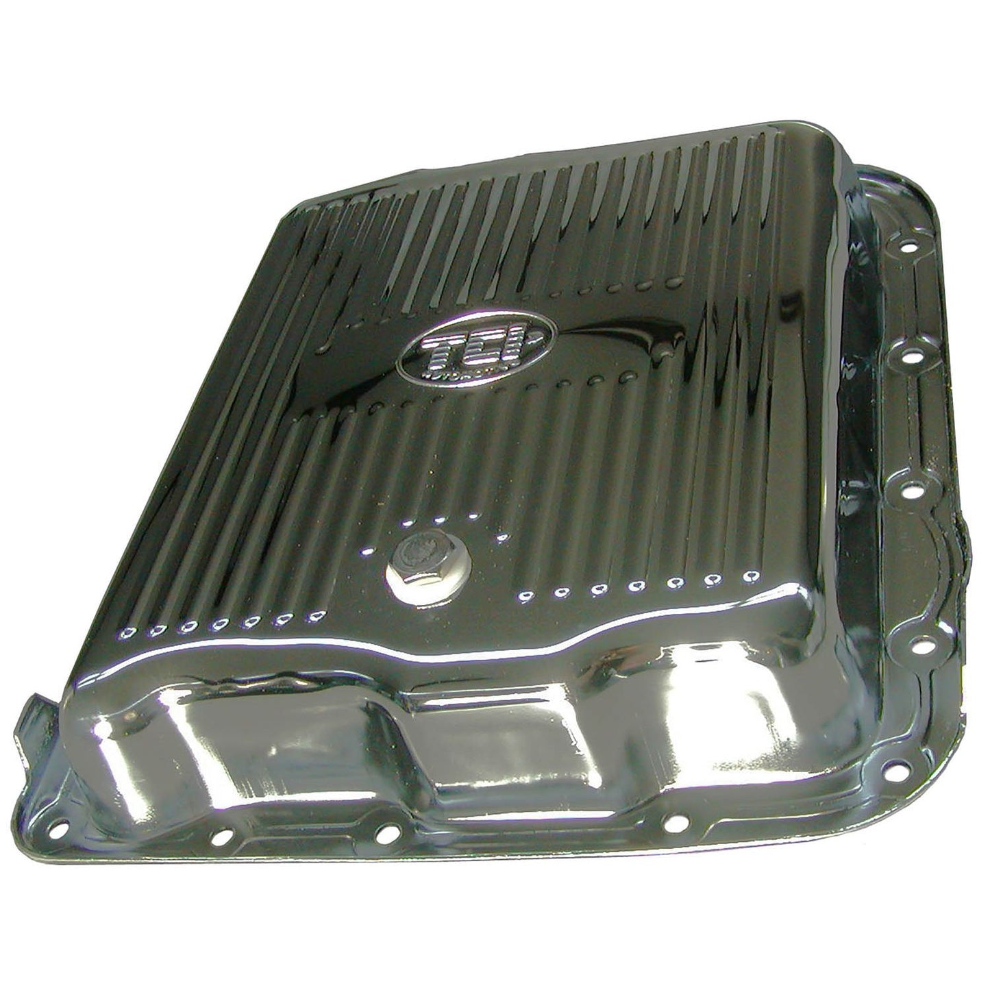TCI GM 700R4/4L60/65E Chrome-Plated Pan (Stock Depth) 378011