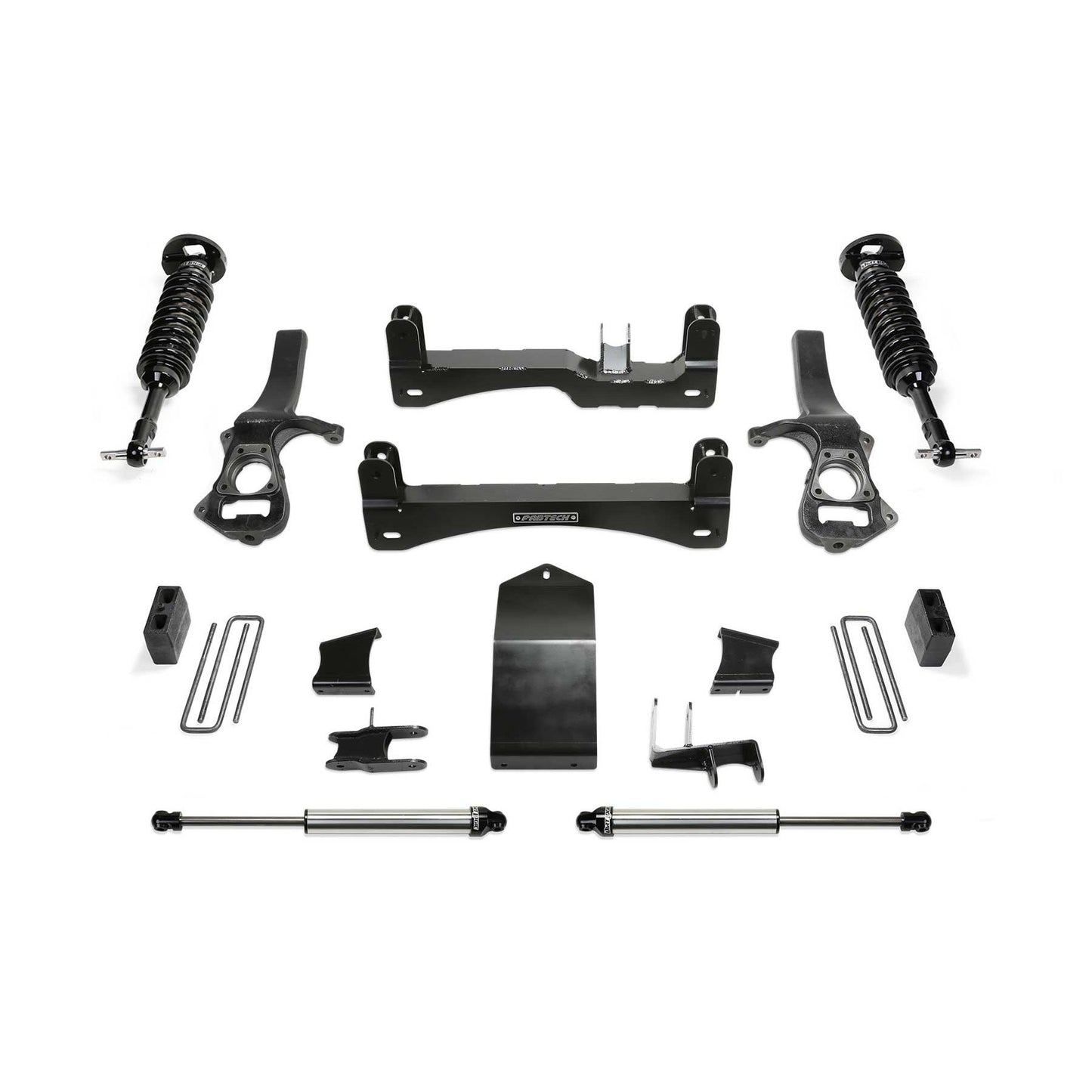 Fabtech 4" PERF SYS W/DL 2.5 & 2.25 19-22 GM K1500 P/U W/ TRAIL BOSS/AT4 PKG DIESEL K1173DL