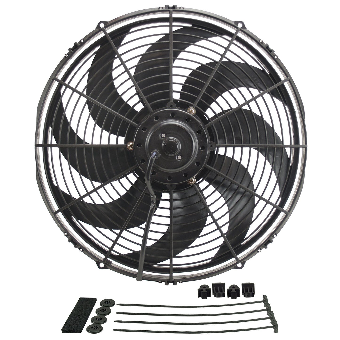 Derale 16" Dyno-Cool Curved Blade Electric Fan 18916