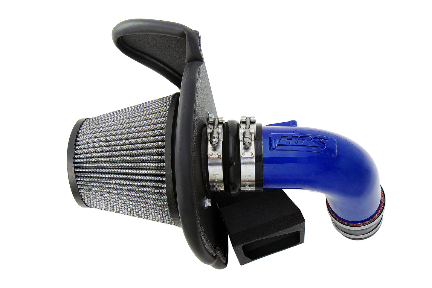 HPS Performance Gain 22 Hp And 26 Lb-ft. Of Tq Improve Throttle Response High Flow Air Filter 827-702BL