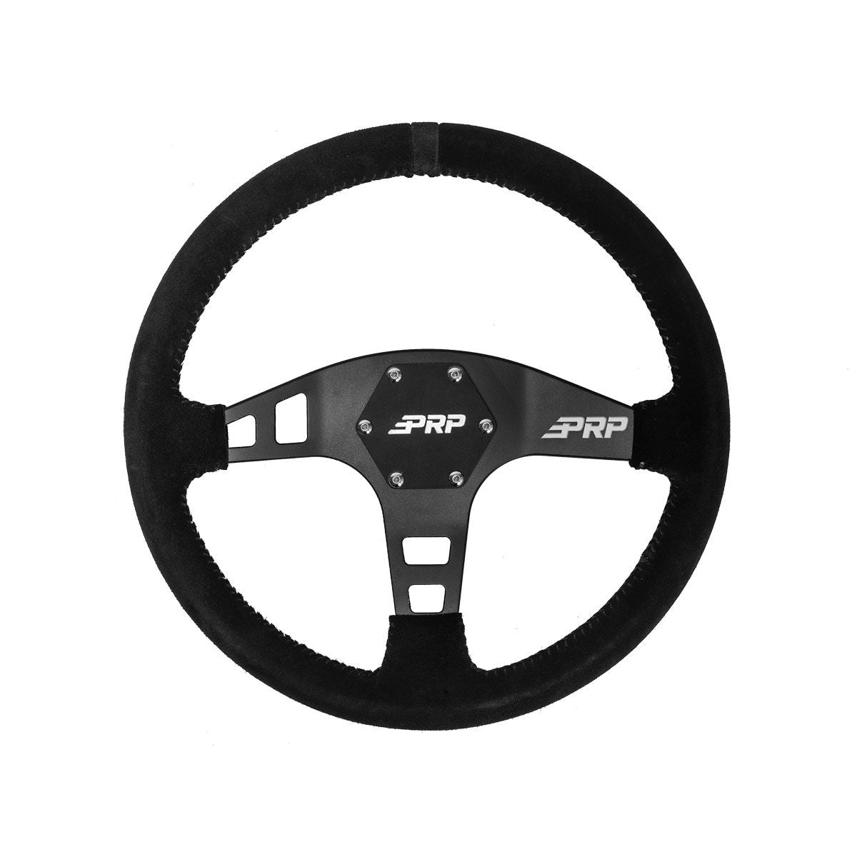 PRP-G220-Flat Suede Steering Wheel