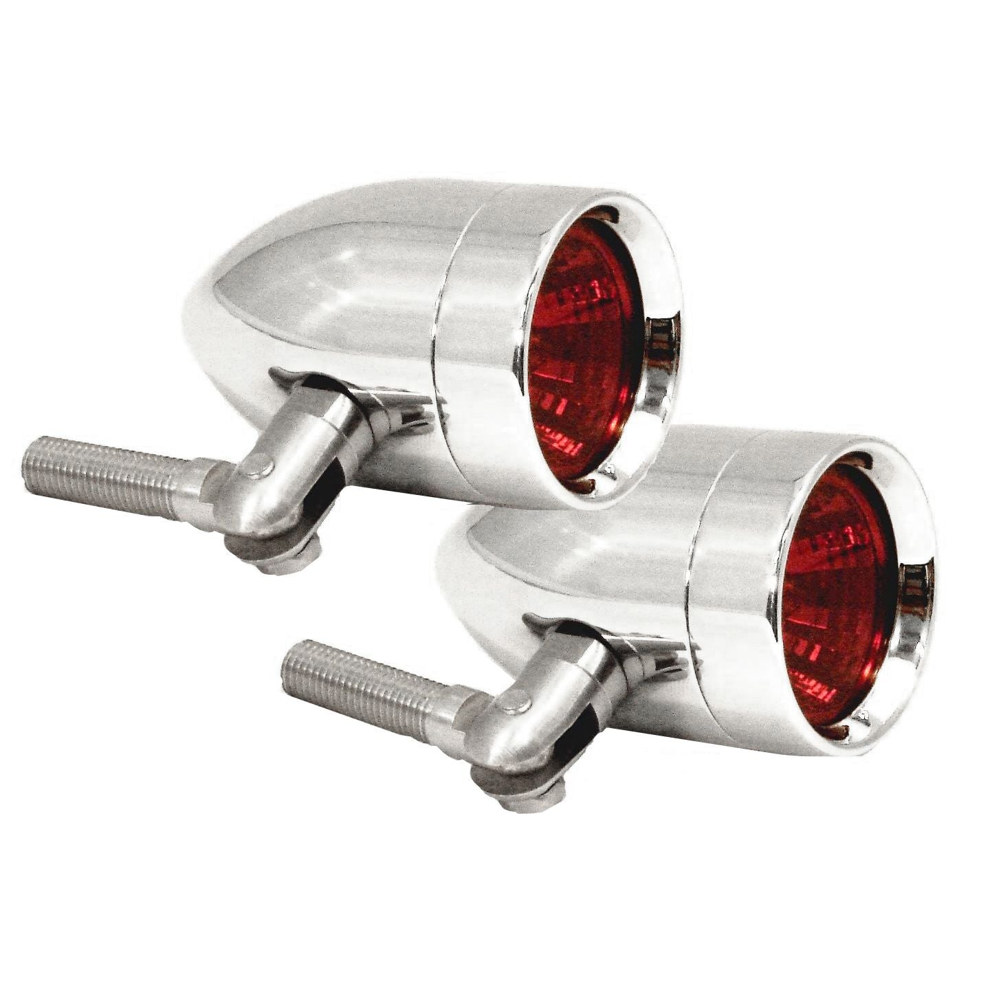 Lazer Star Lights 20 WATT RED MICRO B POLISHED PIVOT MOUNT LSK3120R
