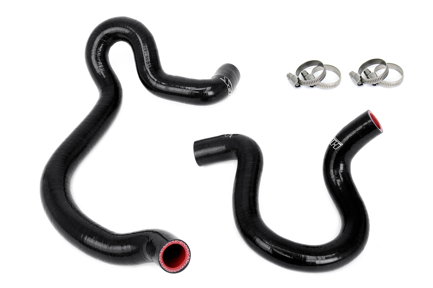 HPS Performance 3-ply Reinforced Silicone Replaces Rubber Heater Coolant Hoses 57-2019-BLK