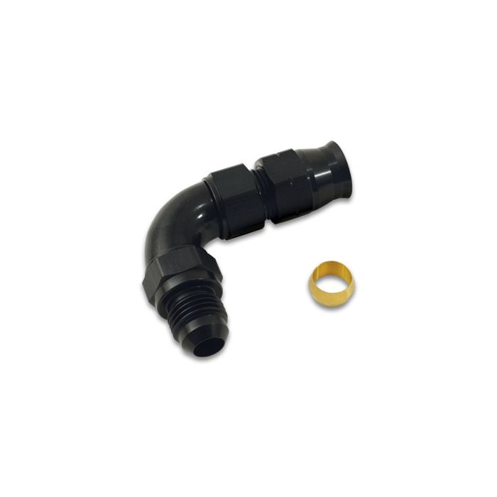 Vibrant Performance - 16585 - 90 Degree Tube to Male AN Adapter Tube O.D. - 5/16 in.; AN Size: -6