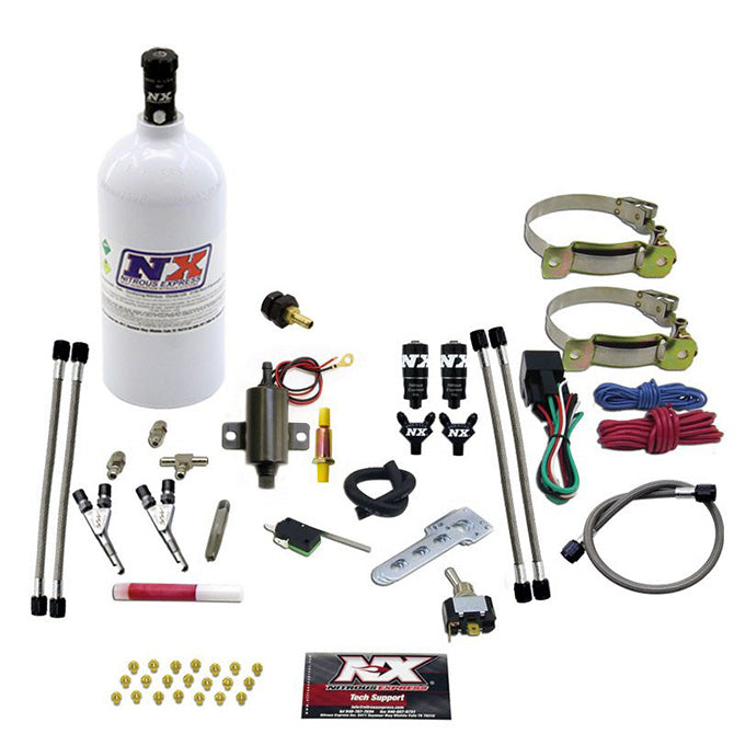 Nitrous Express TWO CYLINDER "VORTECH" SYSTEM 2.5LB NX-60002BP
