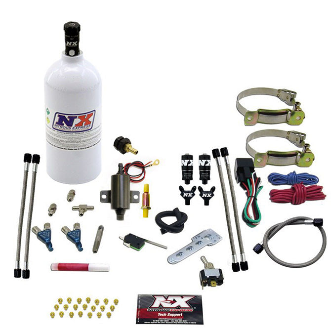 Nitrous Express TWO CYLINDER "PIRANHA" SYSTEM 2.5 LB NX-60002P